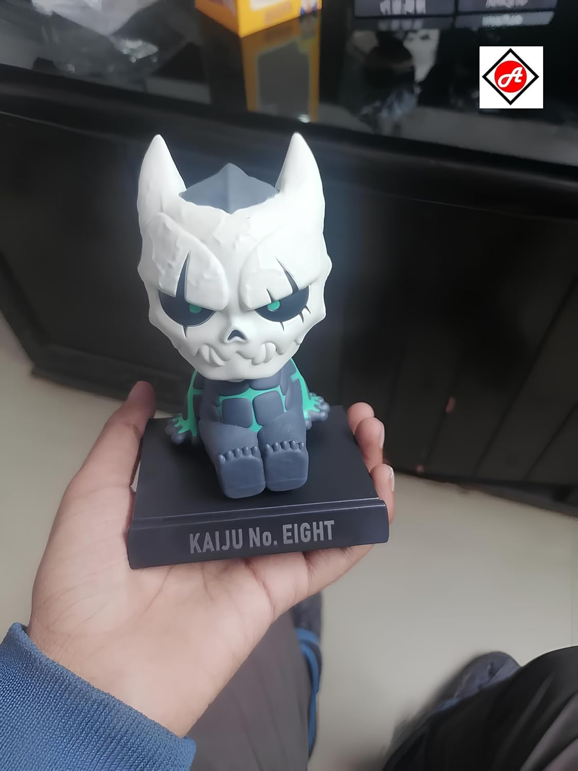 Kaiju No. 8 Bobble Head Figure – Anime Collectible for Car Dashboard, Desk & Gift - Image 5