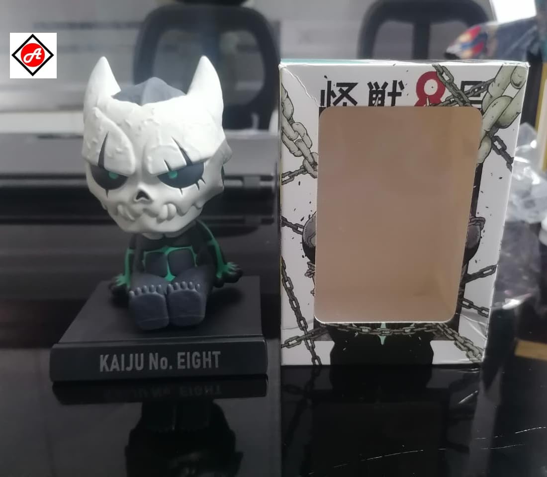 Kaiju No. 8 Bobble Head Figure – Anime Collectible for Car Dashboard, Desk & Gift - Image 2