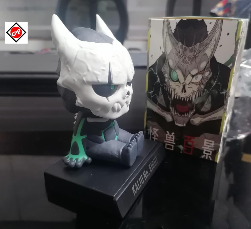 Kaiju No. 8 Bobble Head Figure – Anime Collectible for Car Dashboard, Desk & Gift - Image 3