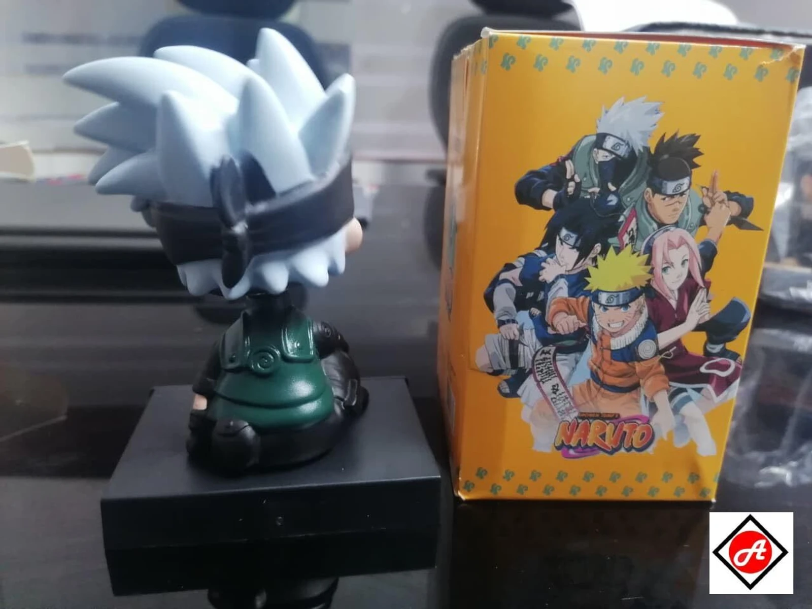 Kakashi Hatake Bobble Head Figure – Naruto PVC Anime Collectible for Car Dashboard, Desk & Gift - Image 4