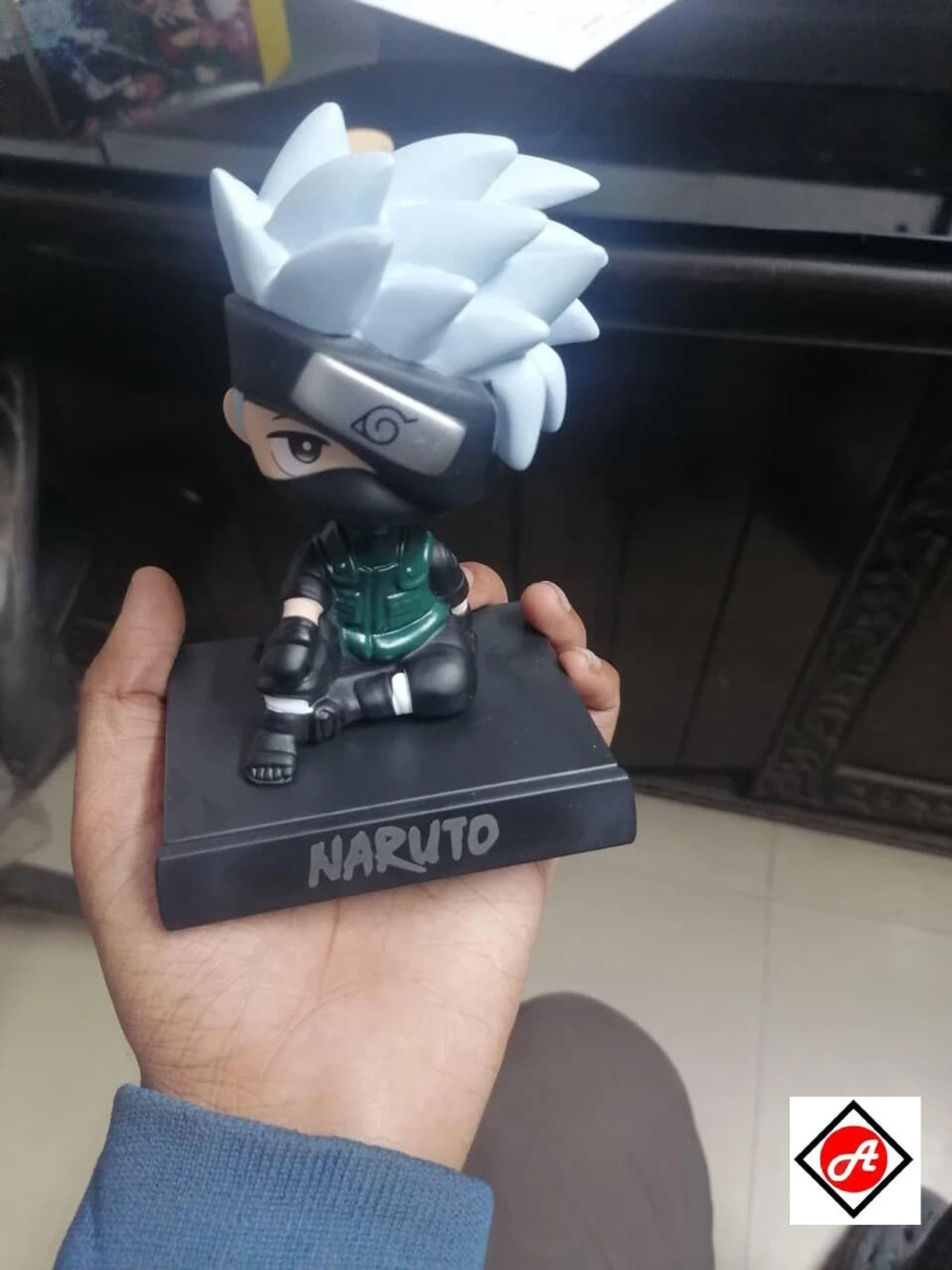 Kakashi Hatake Bobble Head Figure – Naruto PVC Anime Collectible for Car Dashboard, Desk & Gift - Image 5