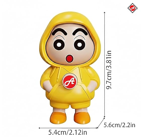 Shinchan 3-Expression Face Keychain – Cute Anime Keyring - Image 6