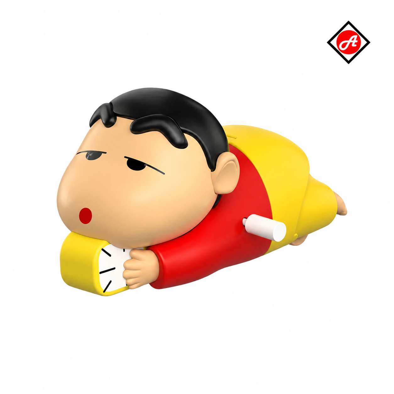 Shinchan Sleeping Crawling Toy – Wind-Up Cartoon Figure for Desk Decor, Stress Relief & Gift (Classic Edition) - Image 4